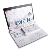 Pop-up 3D Karte Vermögensportal