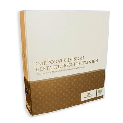 Corporate-Design-Ordner mit 4-Ring Mechanik