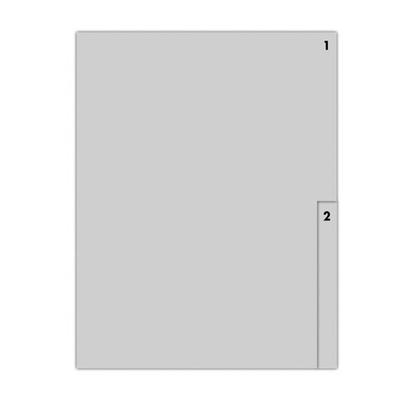 Register 02-fach Zahlenregister