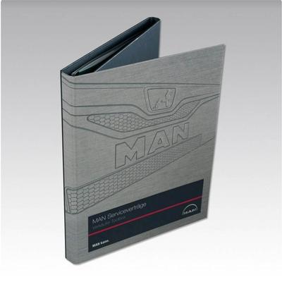 6 Seiten Präsentationsordner und Kartontaschen