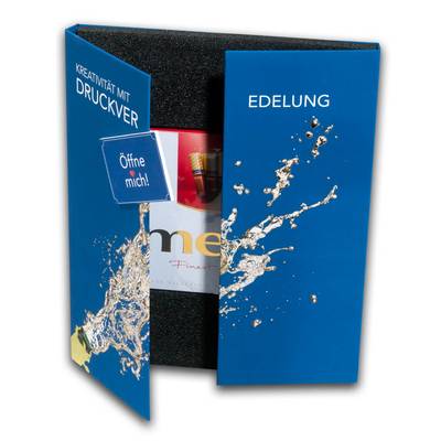 Boxmappe mit Magnetverschluss und Schaumstoffeinlage
