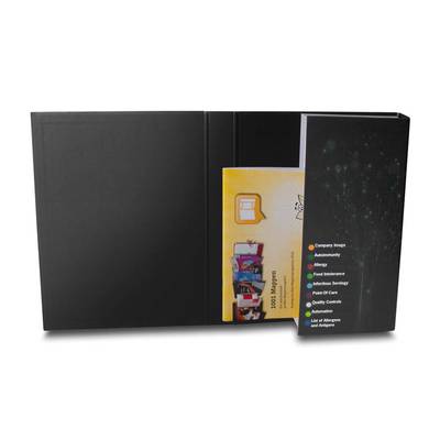 Präsentationsbox mit Heißfolienprägung