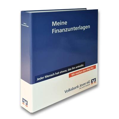Ordner Volksbank Meine Finanzunterlagen
