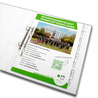 Register 08-fach für Hausverwaltungsunternehmen