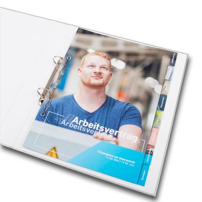 Register 8-fach für neue Mitarbeiter