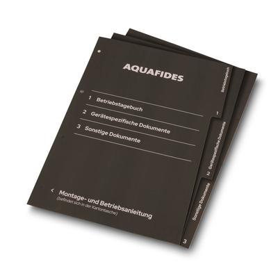 Register 3-fach  Montage- und Betriebsanleitung