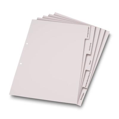Register 05-fach Auslieferungsordner OPEL