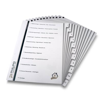Register 11-fach Immobilie