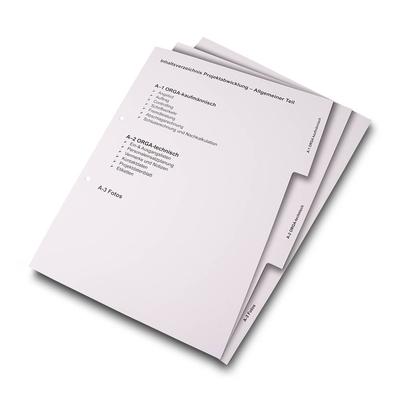 Register 03-fach Projektabwicklung