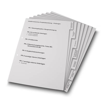 Register 07-fach Projektabwicklung - Prüfungen