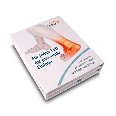 Musterbuch für Schuheinlagen