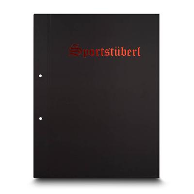 Buchschrauben-Mappe Sportstüberl