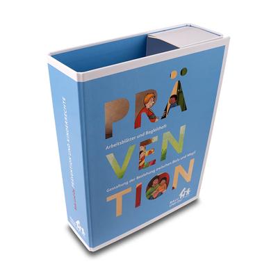 Präventionsmappe A4 Übergröße als Einschubbox