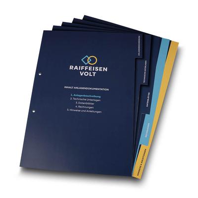 Register 05-fach Anlagendokumentation