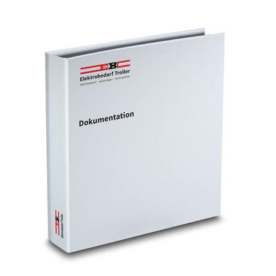 Ordner Elektrobedarf Dokumentation