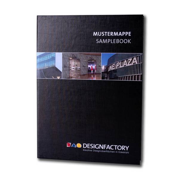 Produktmuster-Mappe Metall