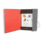 3 Laschenmappen mit Gummizug Hardcover